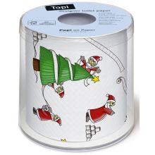 Toilet paper - Santas so busy